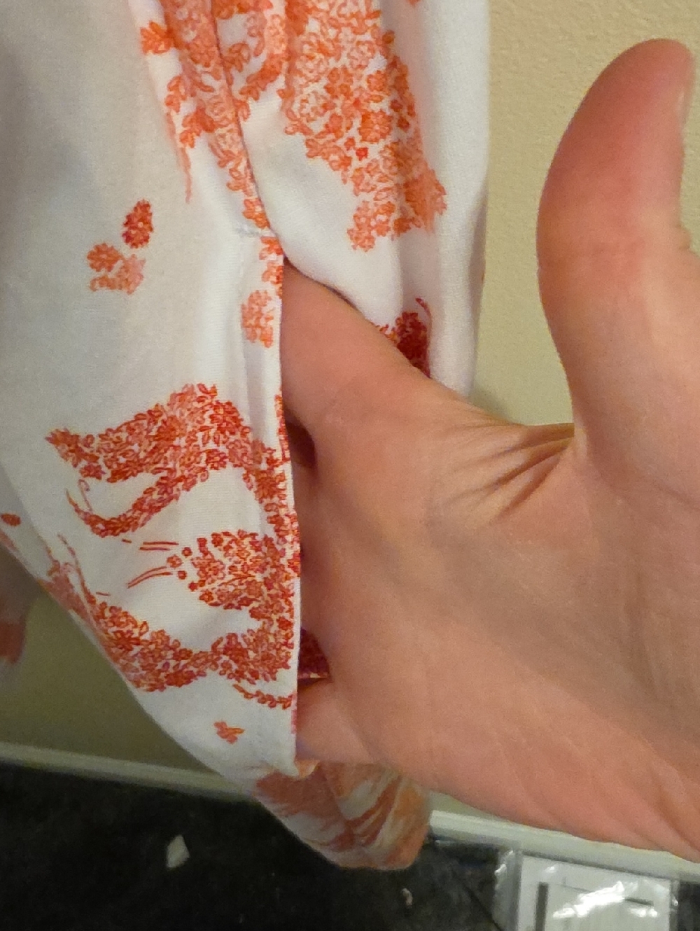 Joyspun Oversized Floral and Crab Print Short Sleeve Sleep Shirt. NWT - Picture 4 of 5